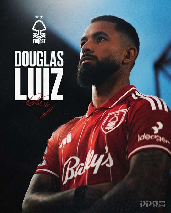官員：道格拉斯·路易斯（Douglas Louis）借來加入諾丁漢森林（Nottingham Forest） 總收費(fèi)為2850萬