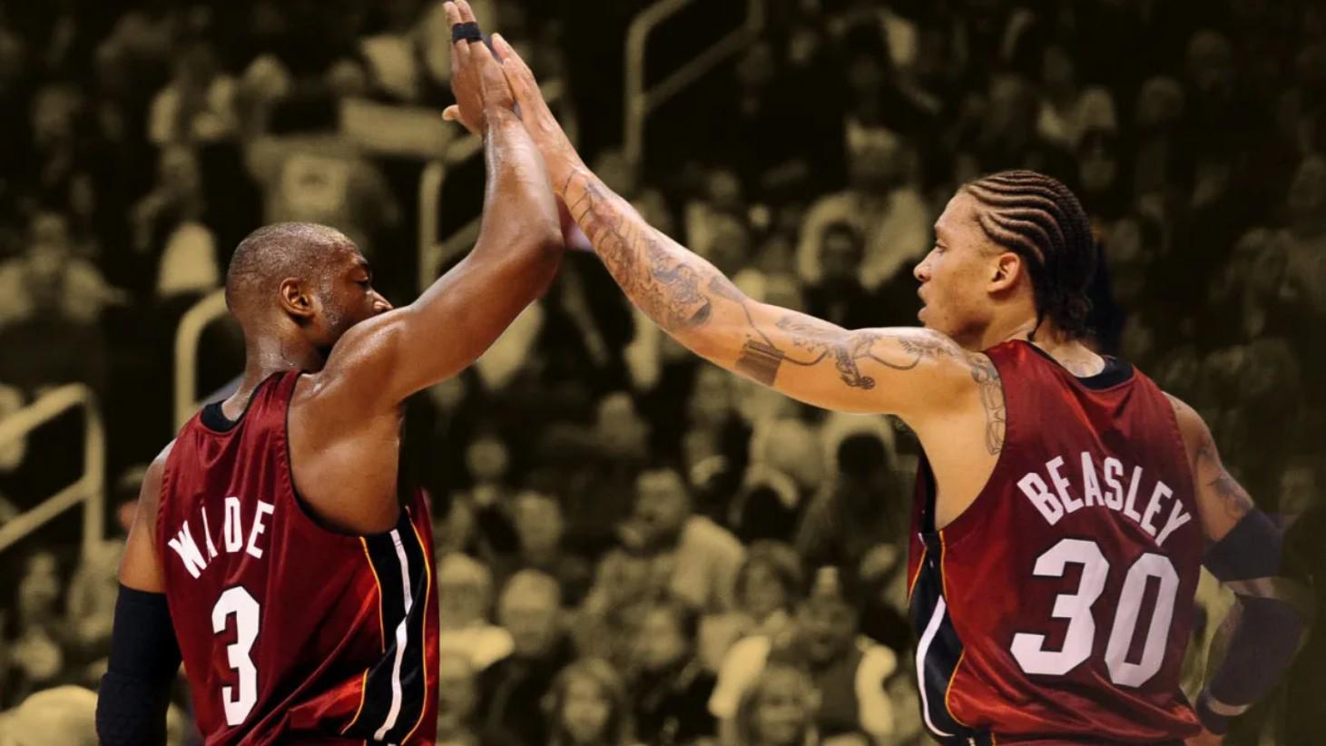 韋德：比斯利是NBA以外的最有才華的球員 我很高興現(xiàn)在見到他