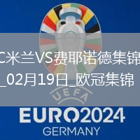 02月19日歐冠淘汰賽附加賽次回合AC米蘭vs費耶諾德進球視頻