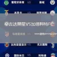 辛吉達(dá)黑星VS加德科特FC